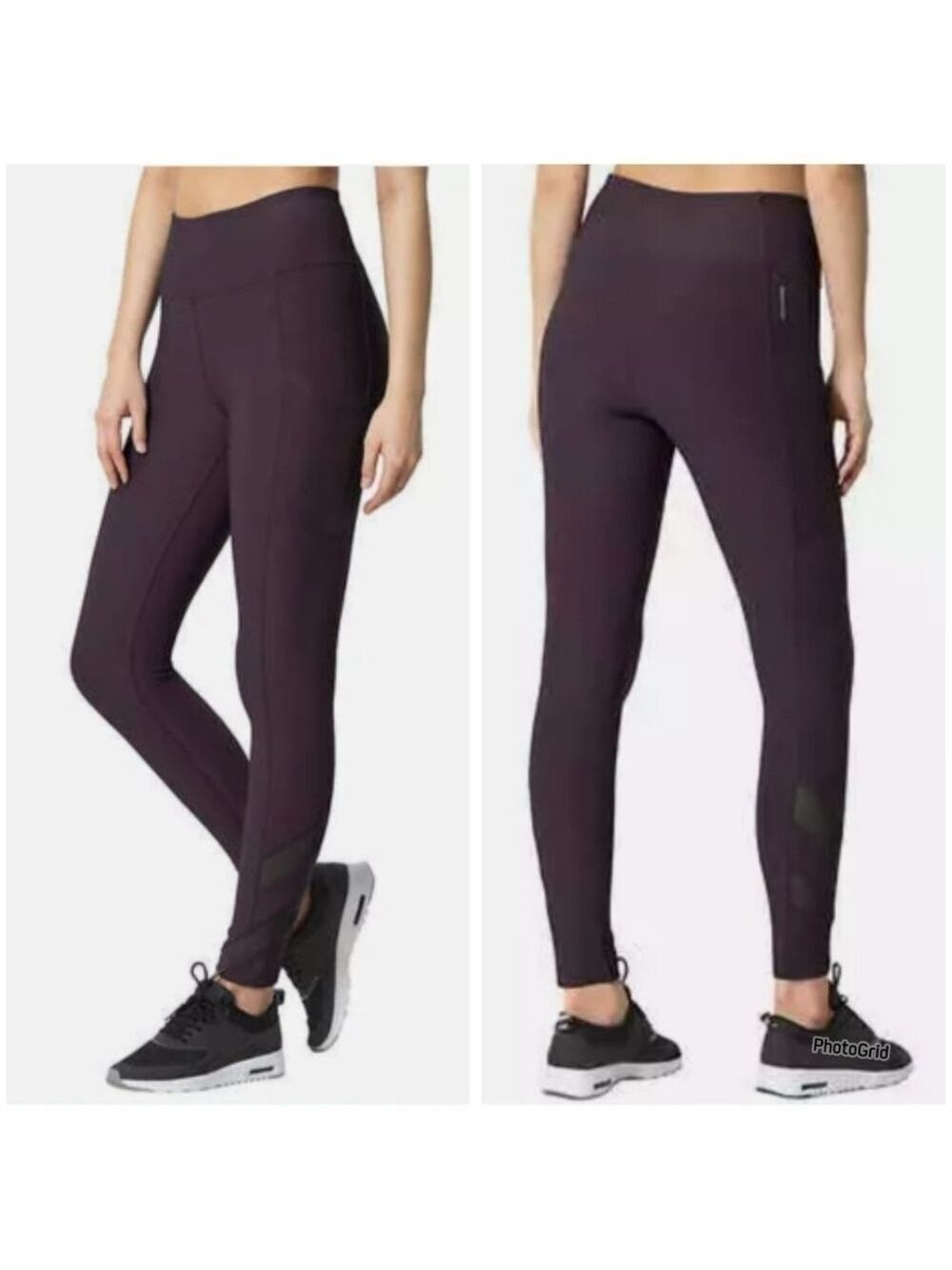 MONDETTA SIDE POCKET TIGHT WITH MESH TRIM DETAILS / LEGGING - EUC - SIZE SMALL - Picture 1 of 5